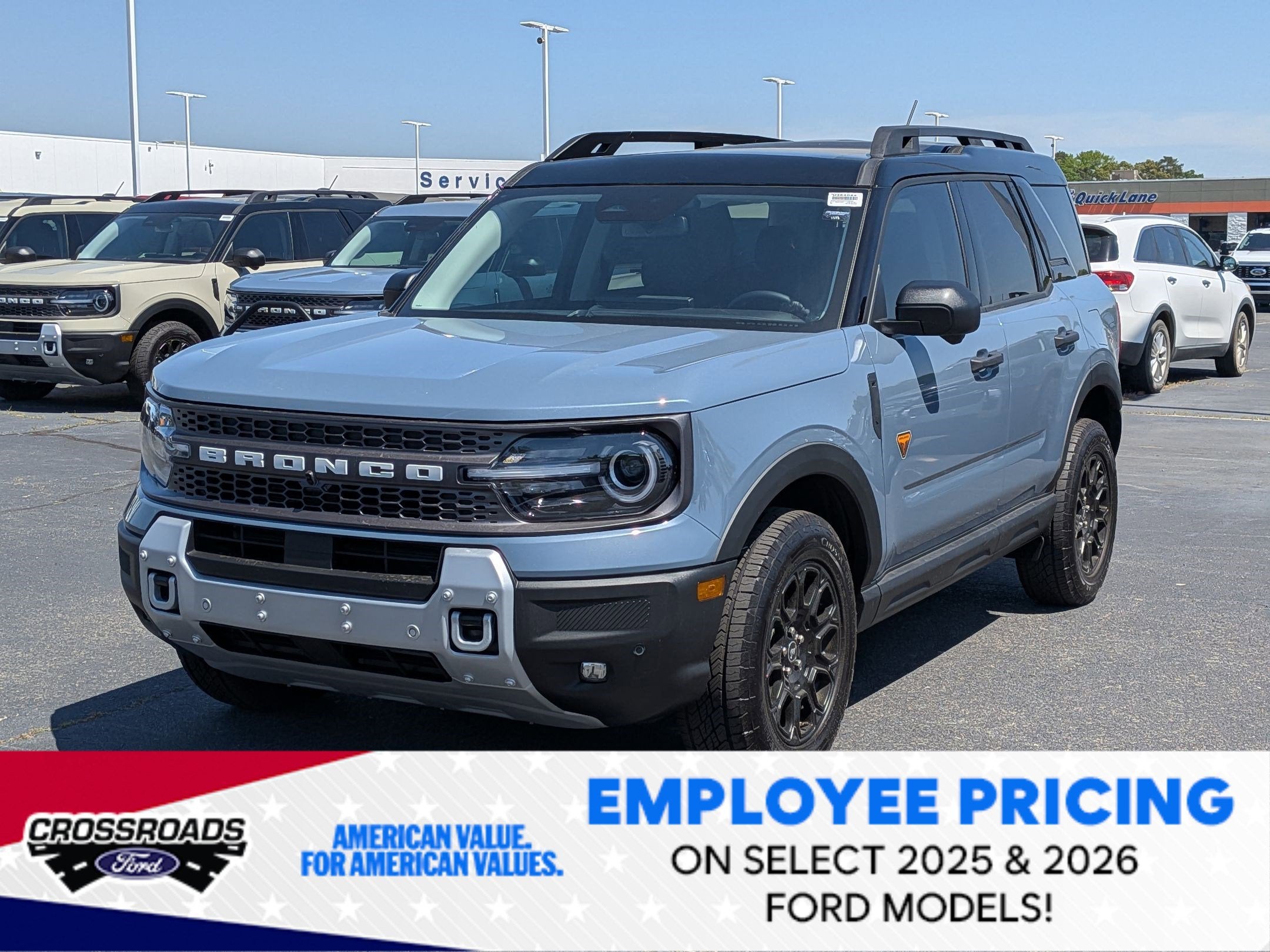 2025 Ford Bronco Sport Badlands - Crossroads Courtesy Demo