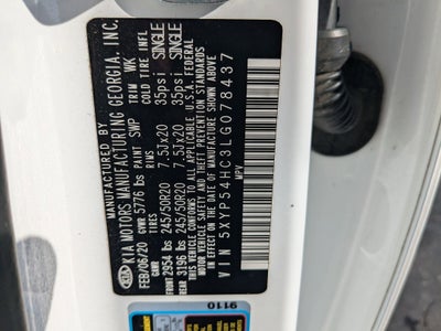 2020 Kia Telluride SX