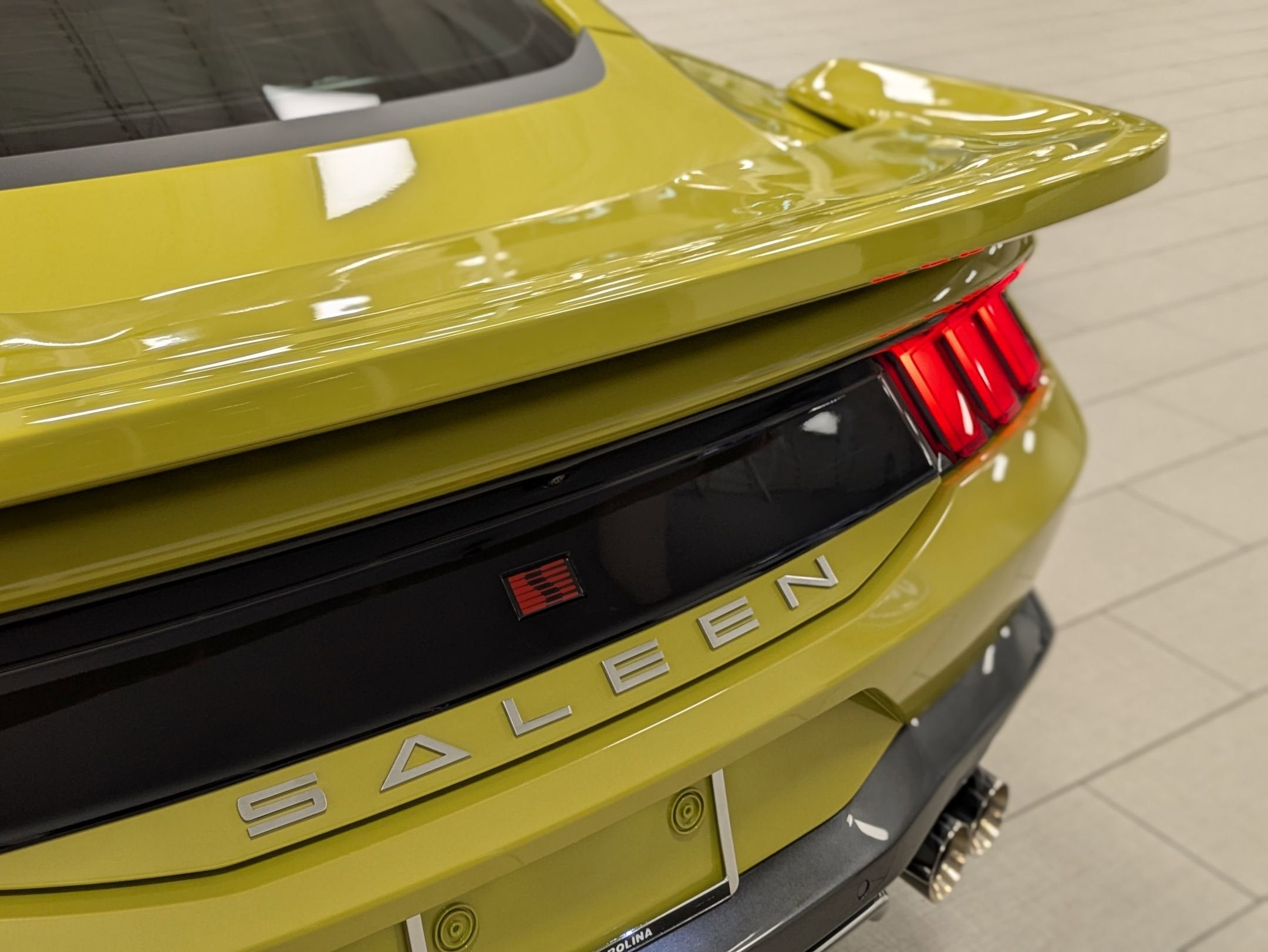 2025 Ford Mustang Saleen Yellow Label