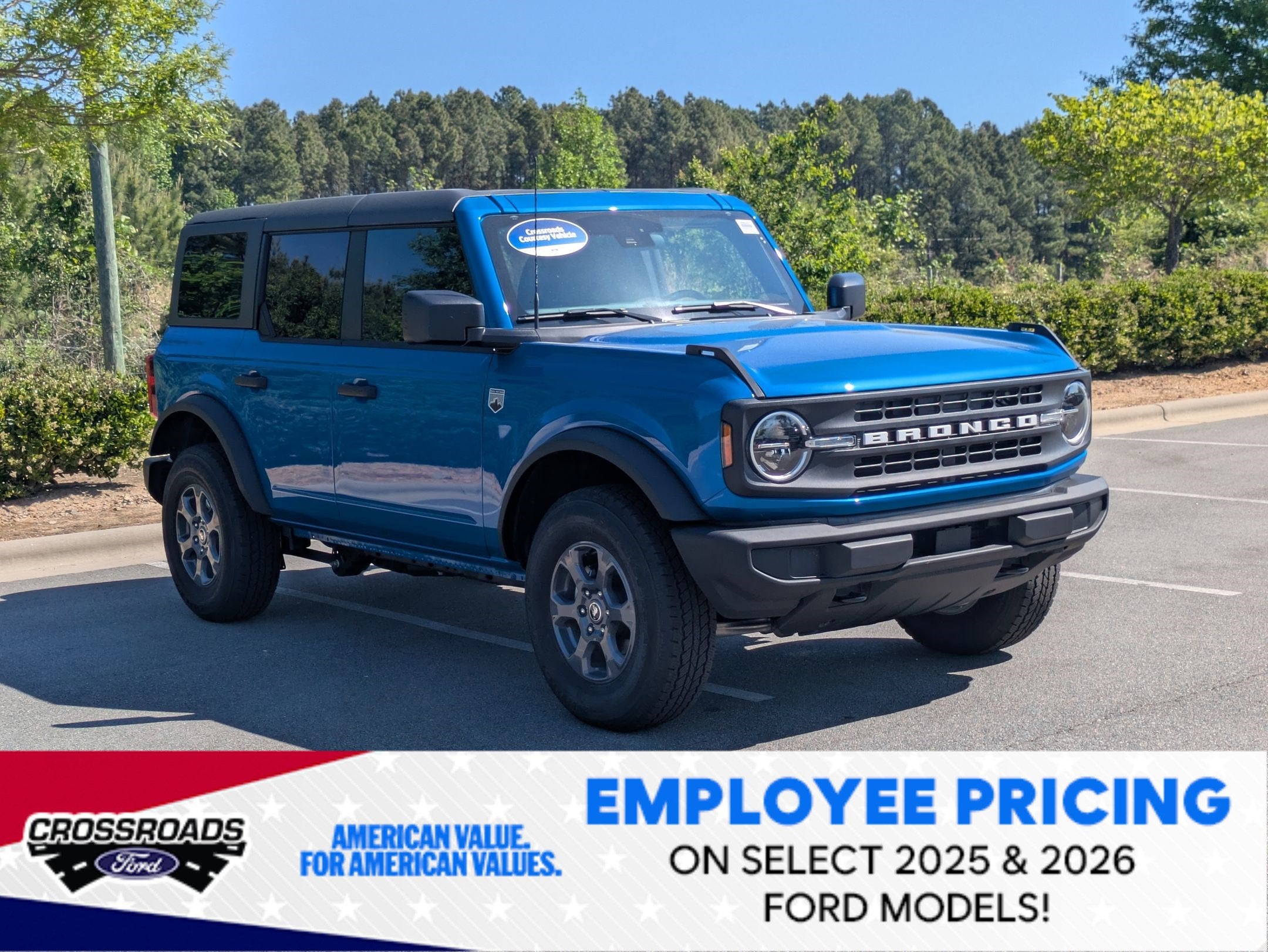 2025 Ford Bronco Big Bend - Crossroads Courtesy Demo
