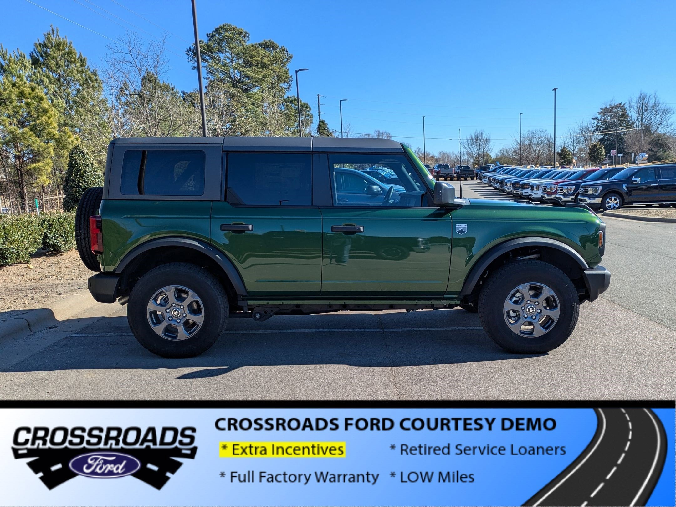 2025 Ford Bronco Big Bend - Crossroads Courtesy Demo