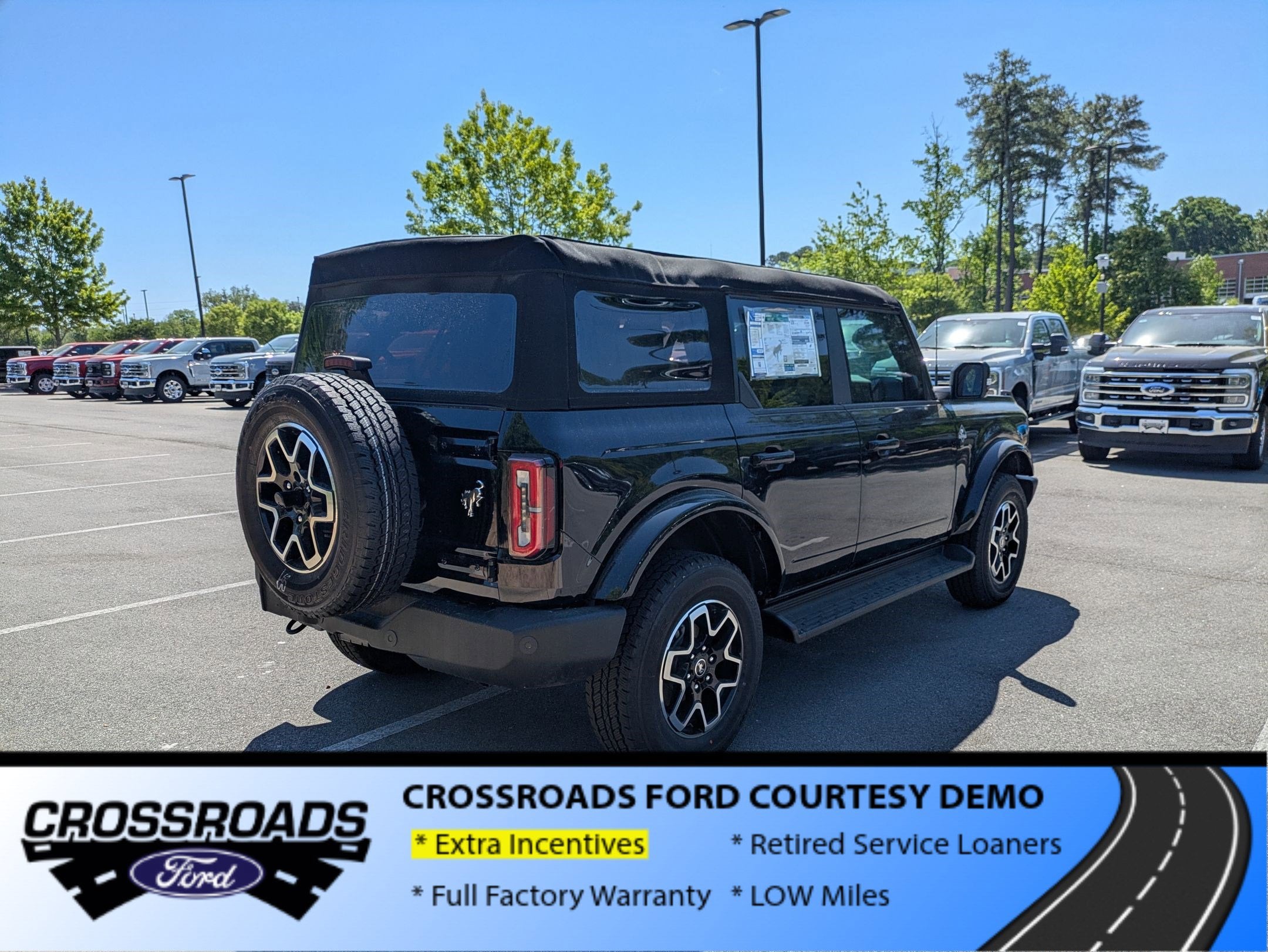2025 Ford Bronco Outer Banks - Crossroads Courtesy Demo
