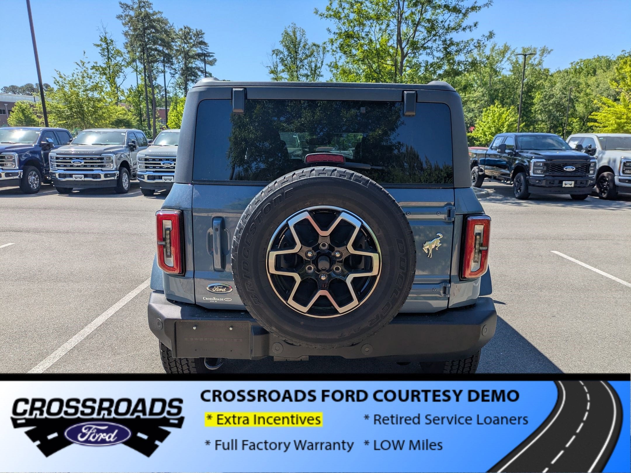 2025 Ford Bronco Outer Banks - Crossroads Courtesy Demo