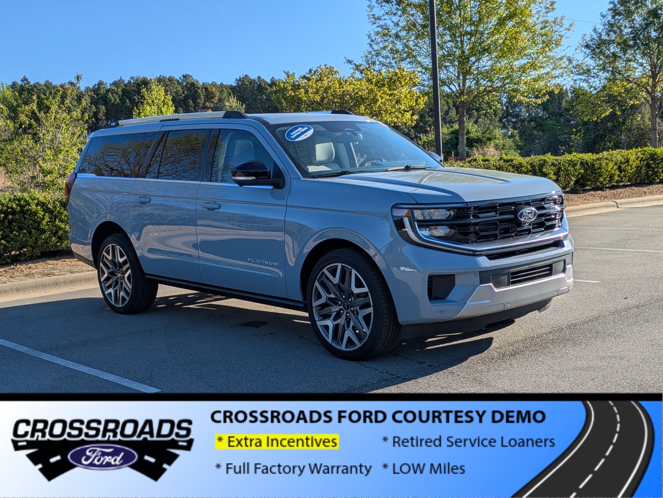 2026 Ford Expedition Max Platinum - Crossroads Courtesy Demo