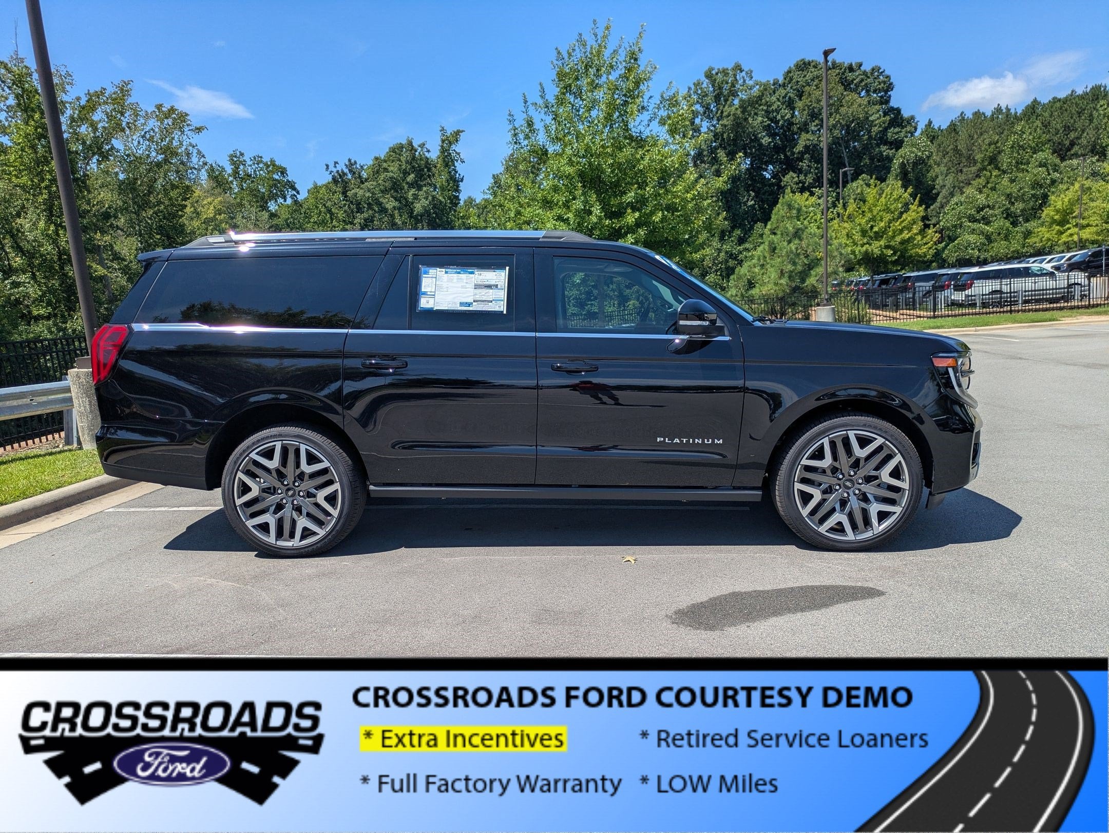 2026 Ford Expedition Max Platinum - Crossroads Courtesy Demo