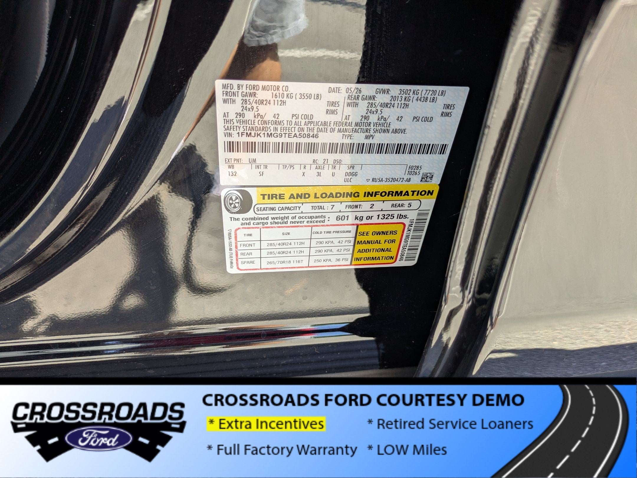 2026 Ford Expedition Max Platinum - Crossroads Courtesy Demo