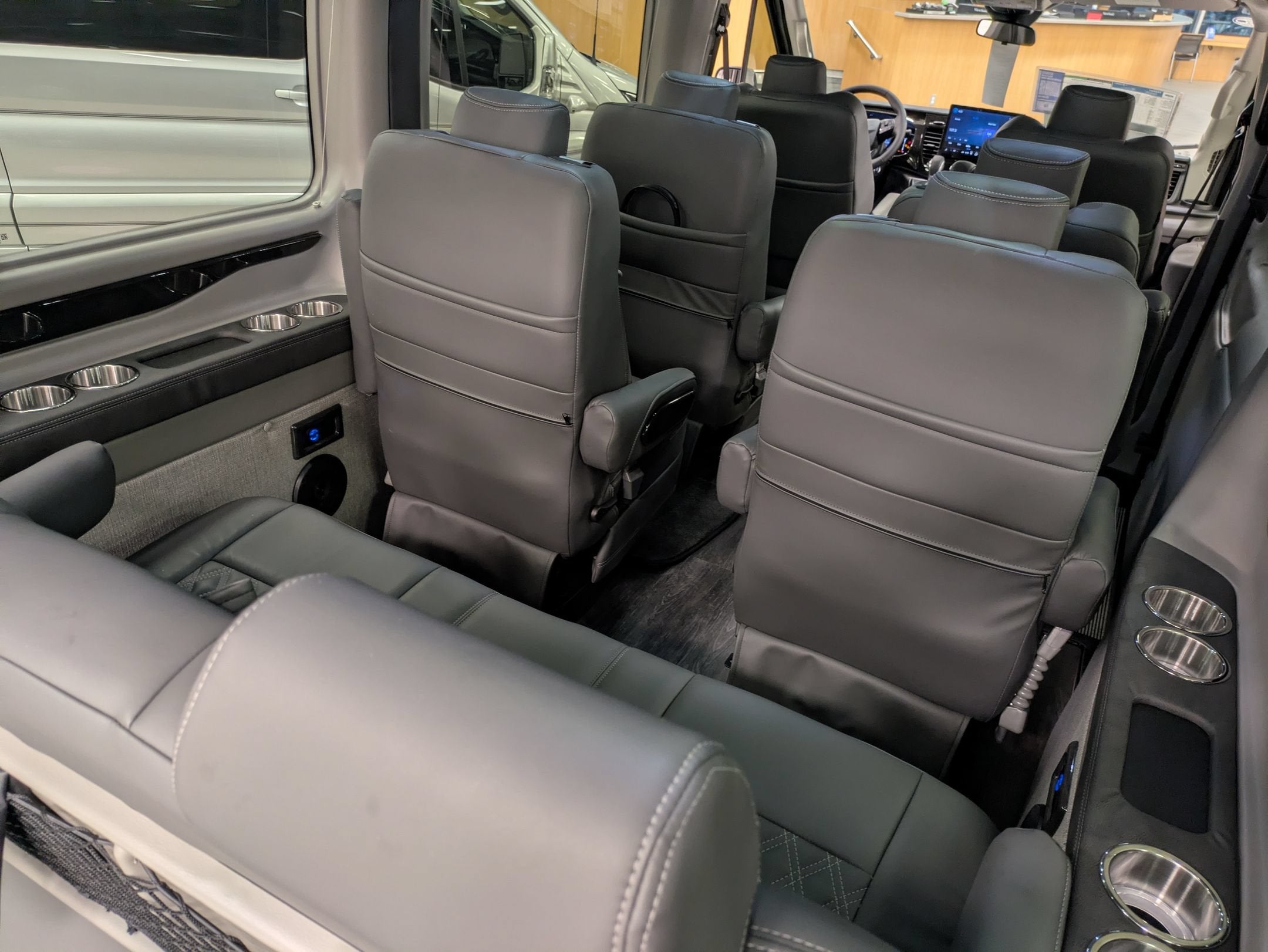 2026 Ford Transit Explorer Conversion 9 Passenger Base