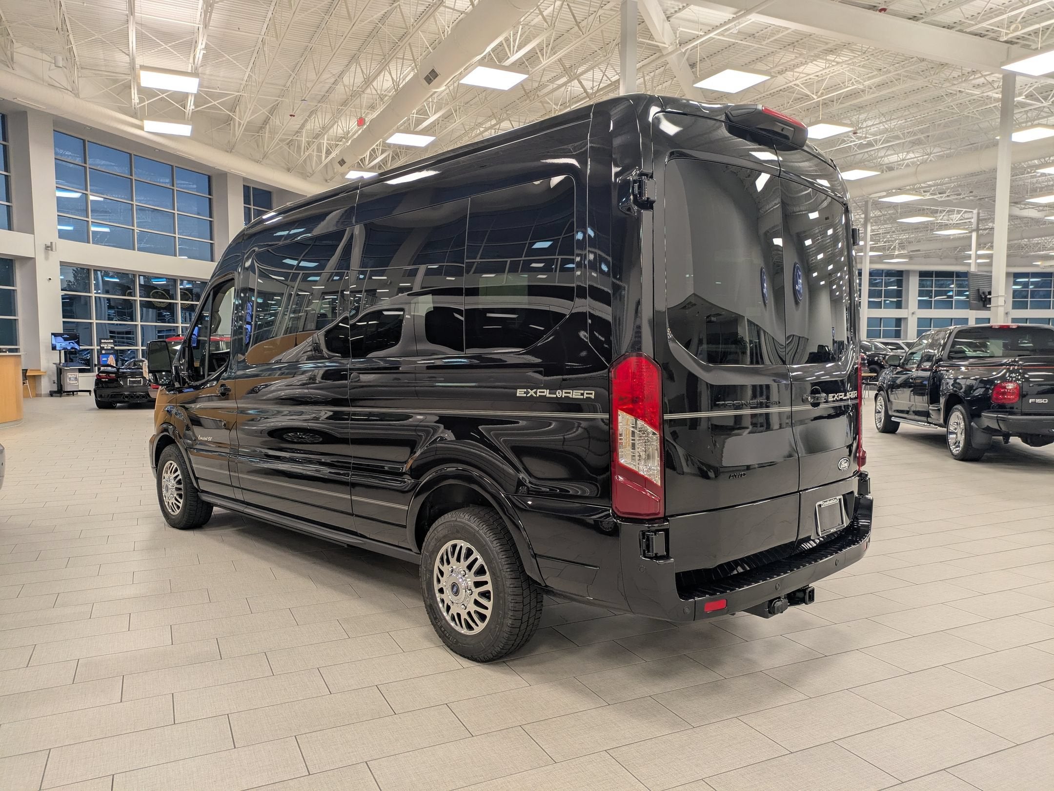 2026 Ford Transit Explorer Conversion 9 Passenger Base