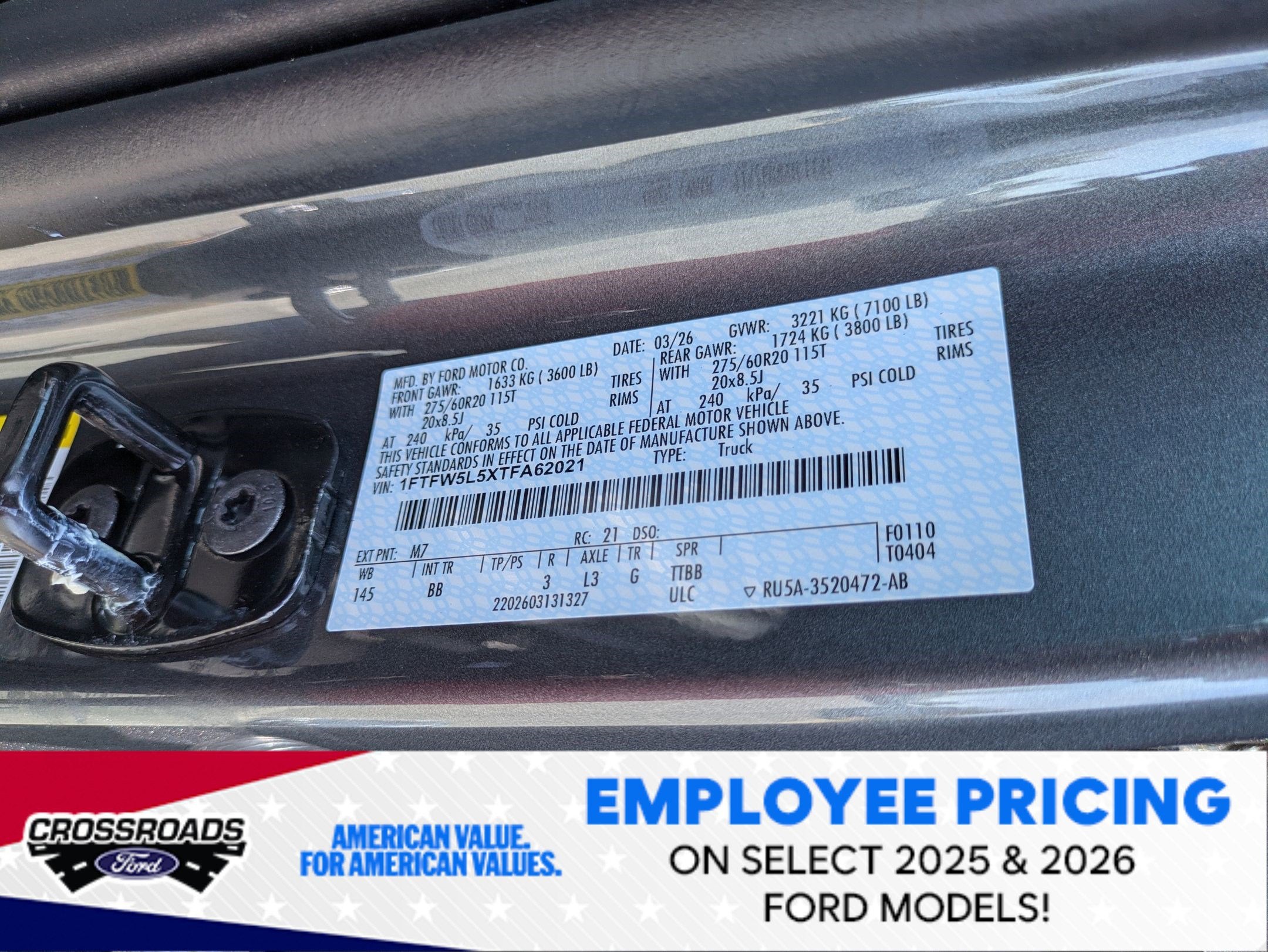 2026 Ford F-150 LARIAT