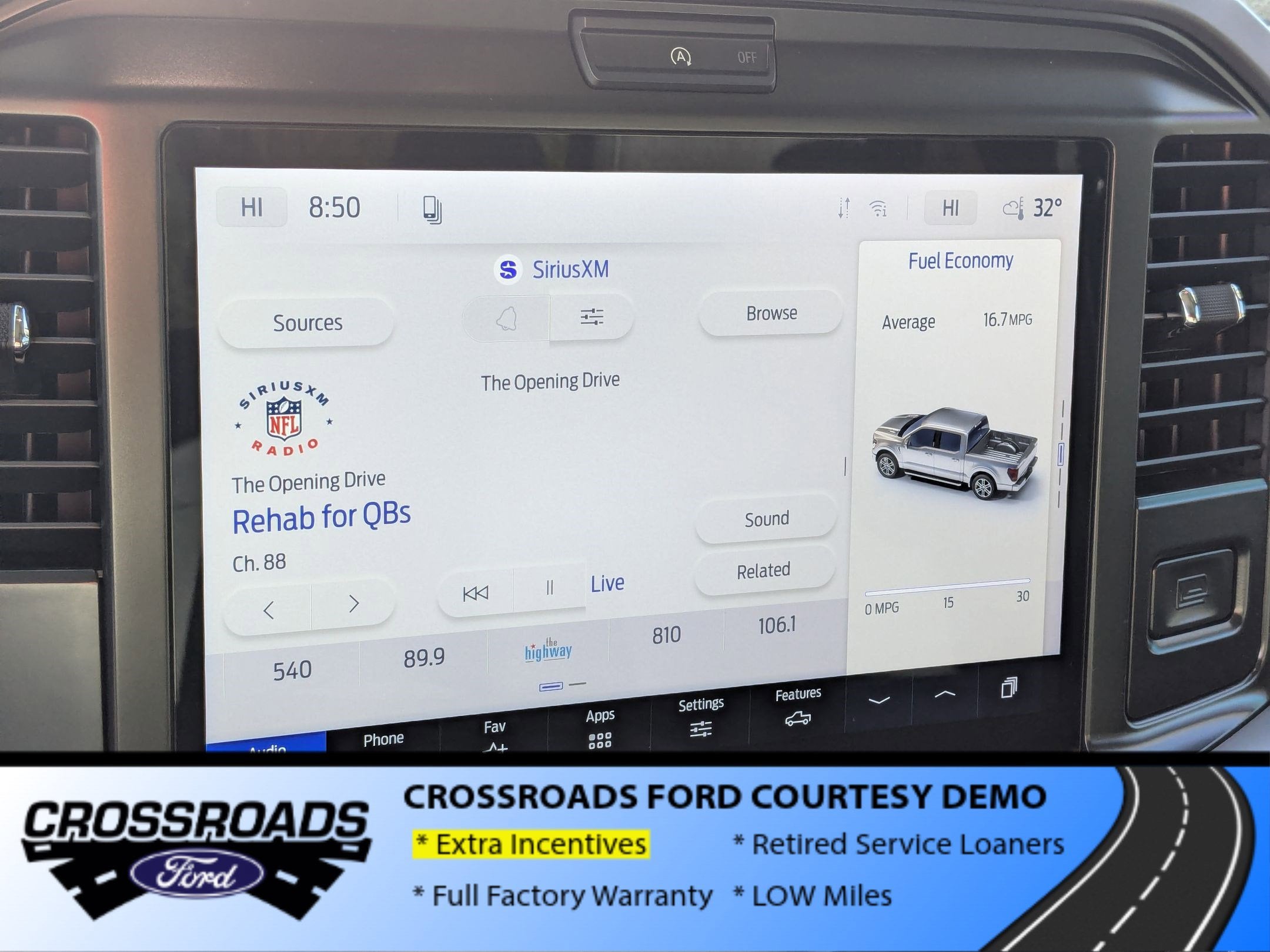 2026 Ford F-150 XLT - Crossroads Courtesy Demo