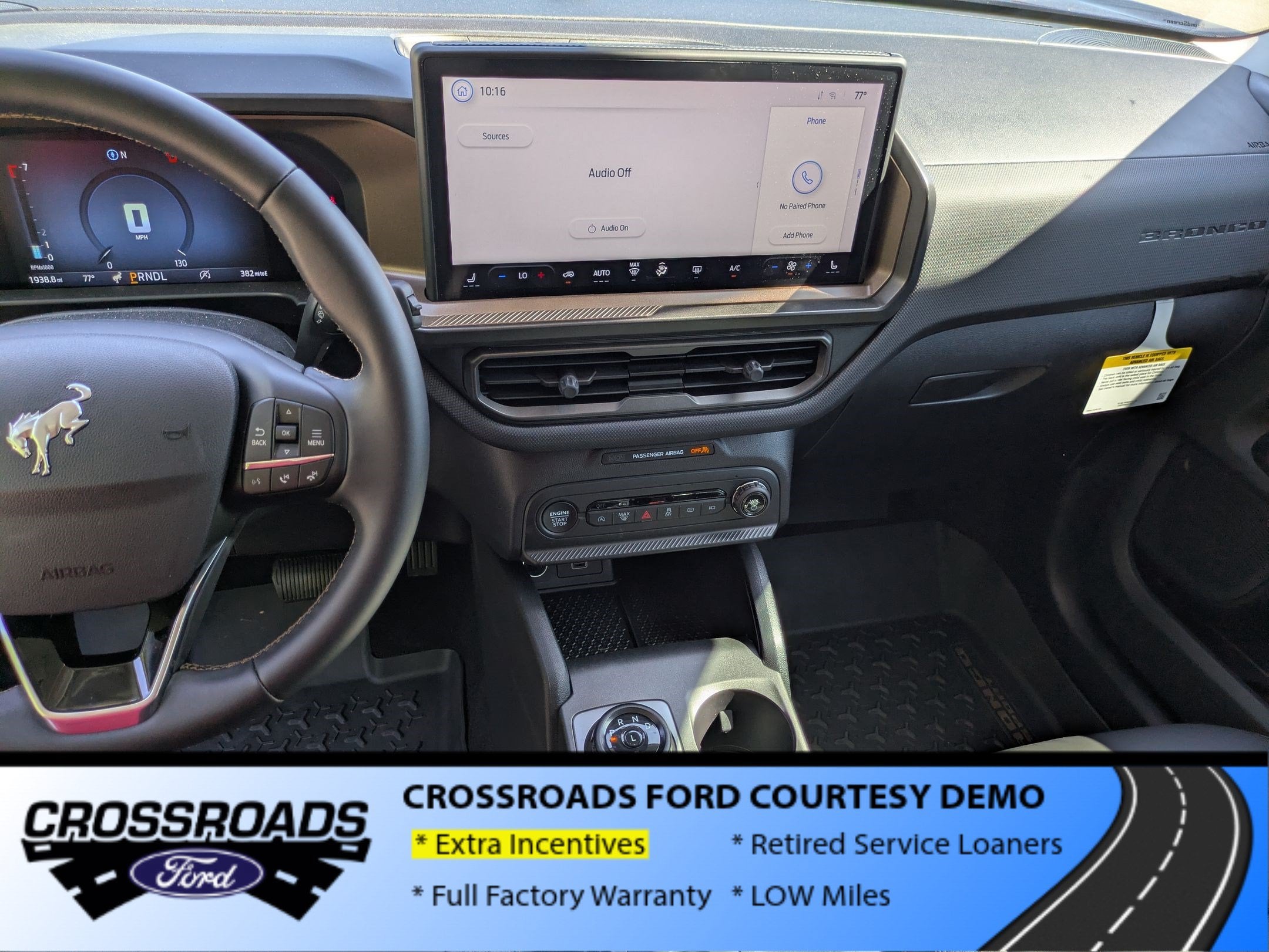 2026 Ford Bronco Sport Big Bend - Crossroads Courtesy Demo