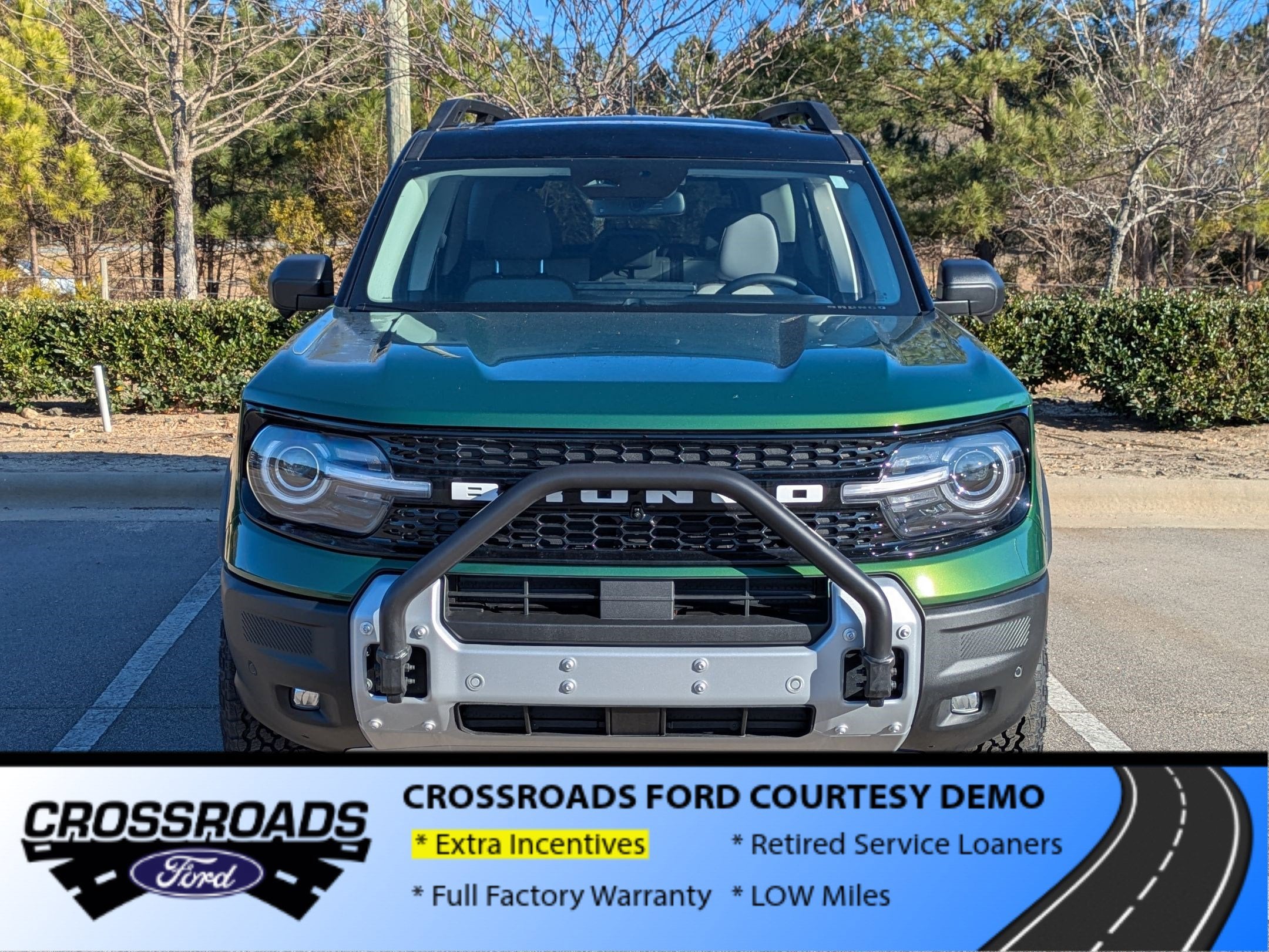 2025 Ford Bronco Sport Badlands - Crossroads Courtesy Demo