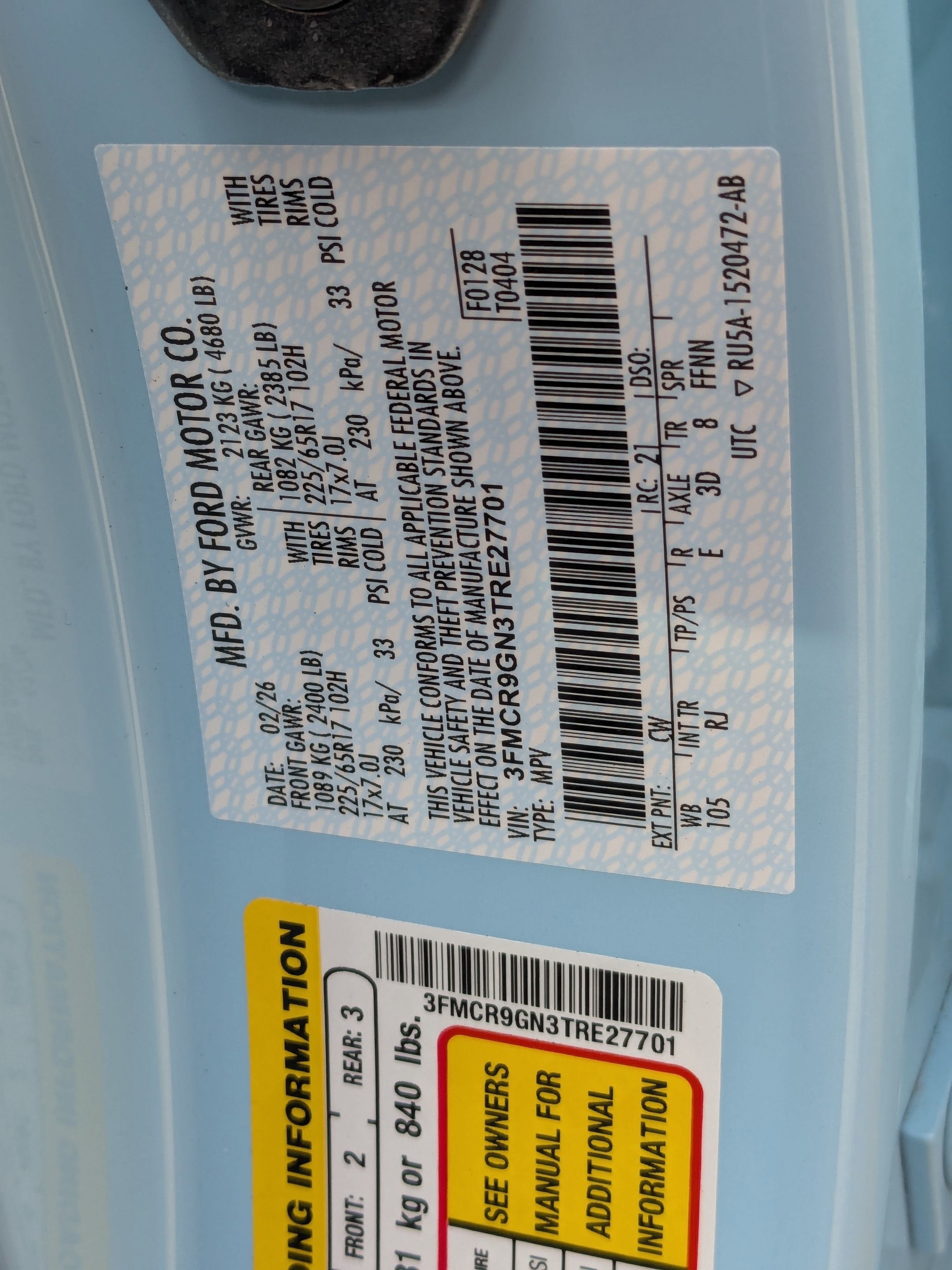 2026 Ford Bronco Sport Heritage