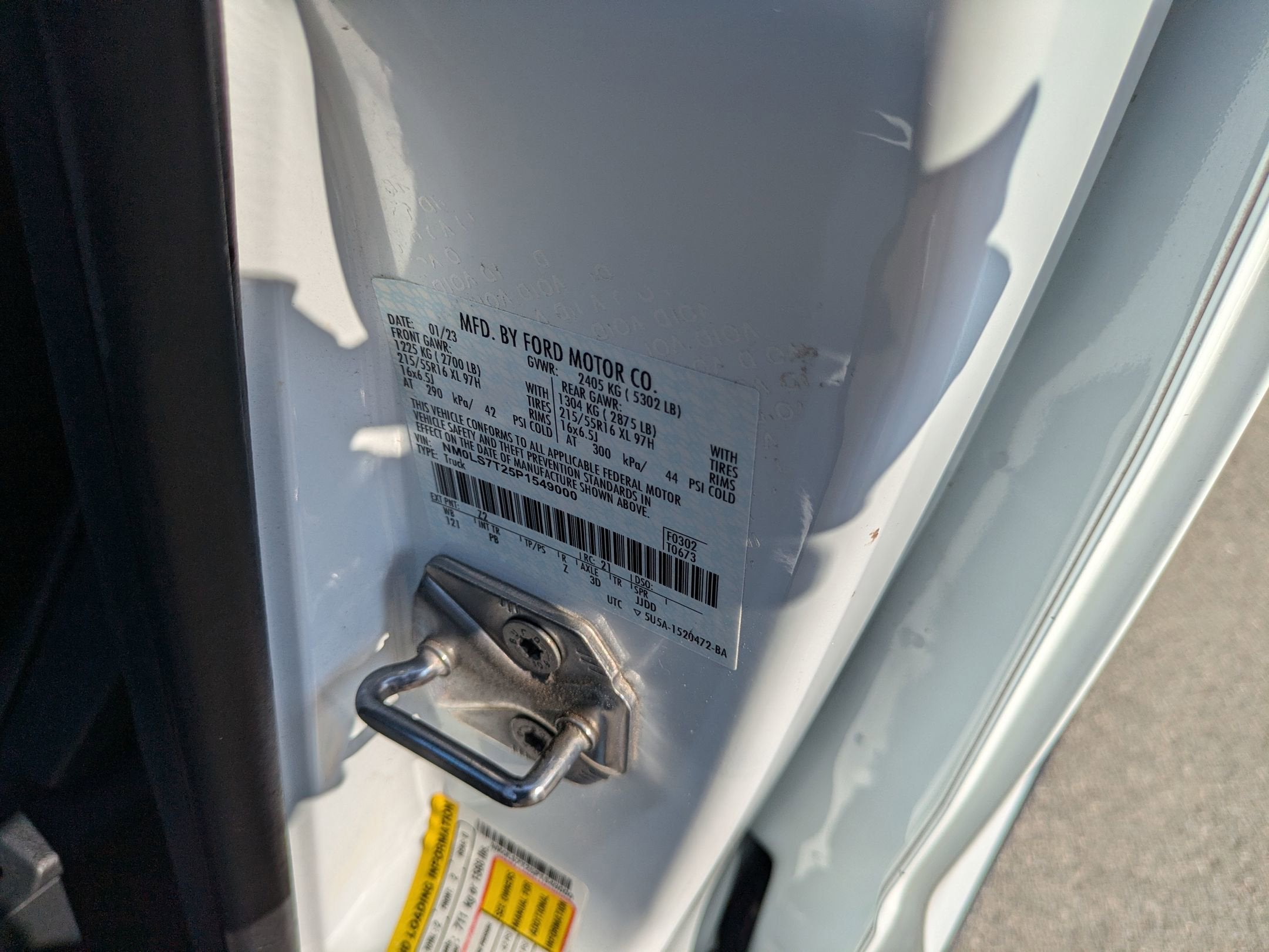 2023 Ford Transit Connect Van XLT