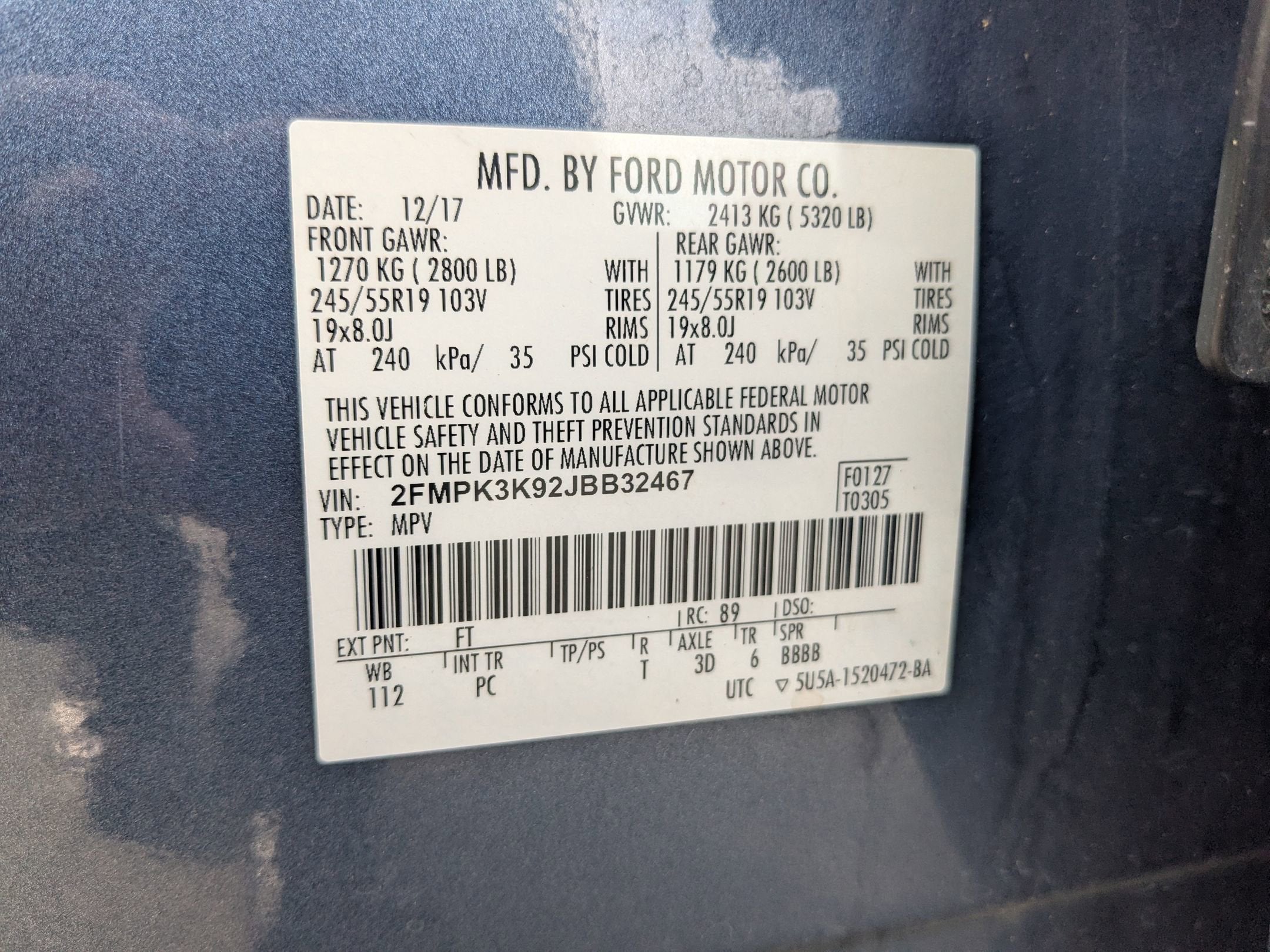 2018 Ford Edge Titanium