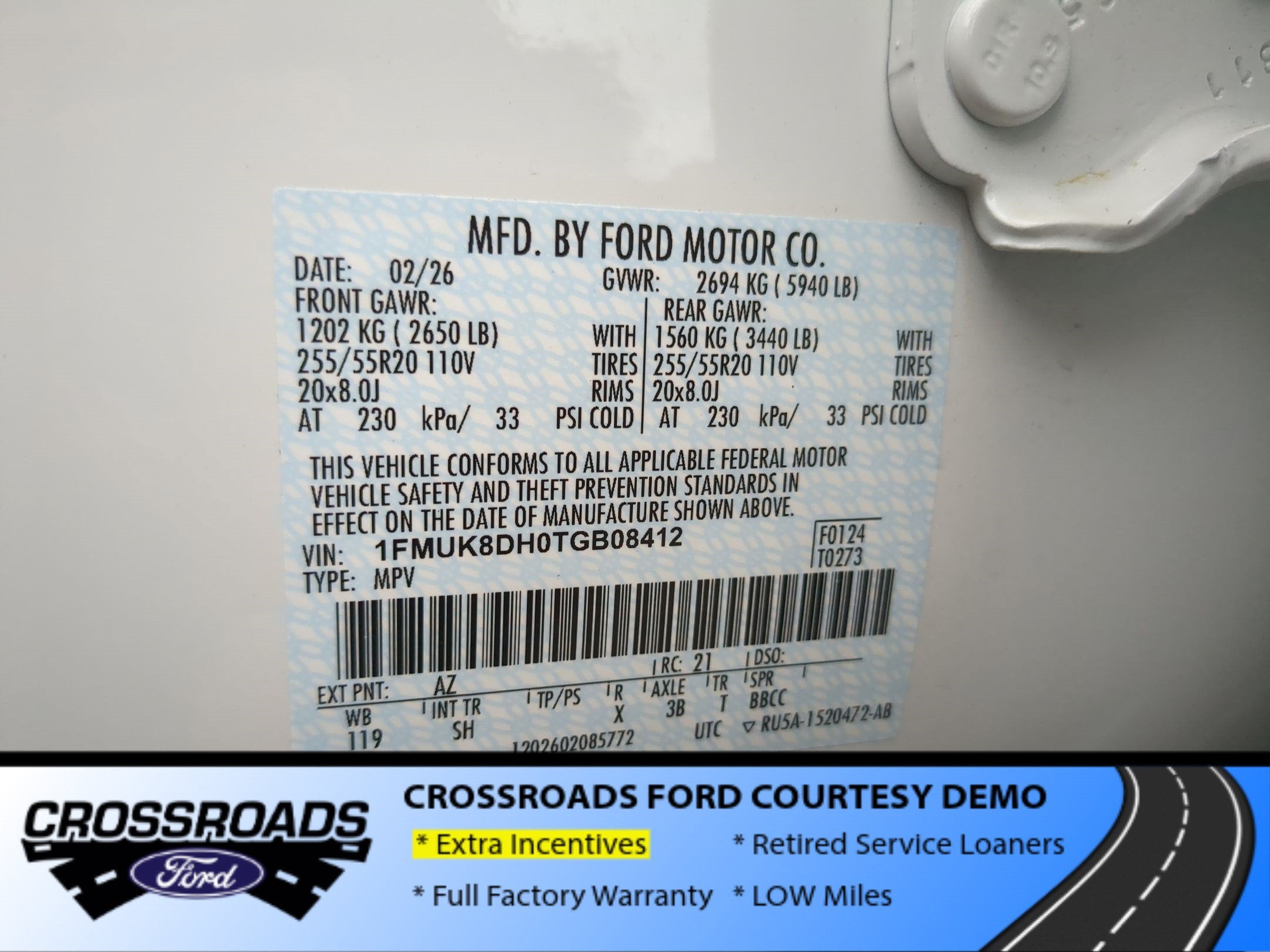 2026 Ford Explorer Active - Crossroads Courtesy Demo