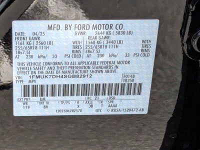 2025 Ford Explorer Active - Crossroads Courtesy Demo