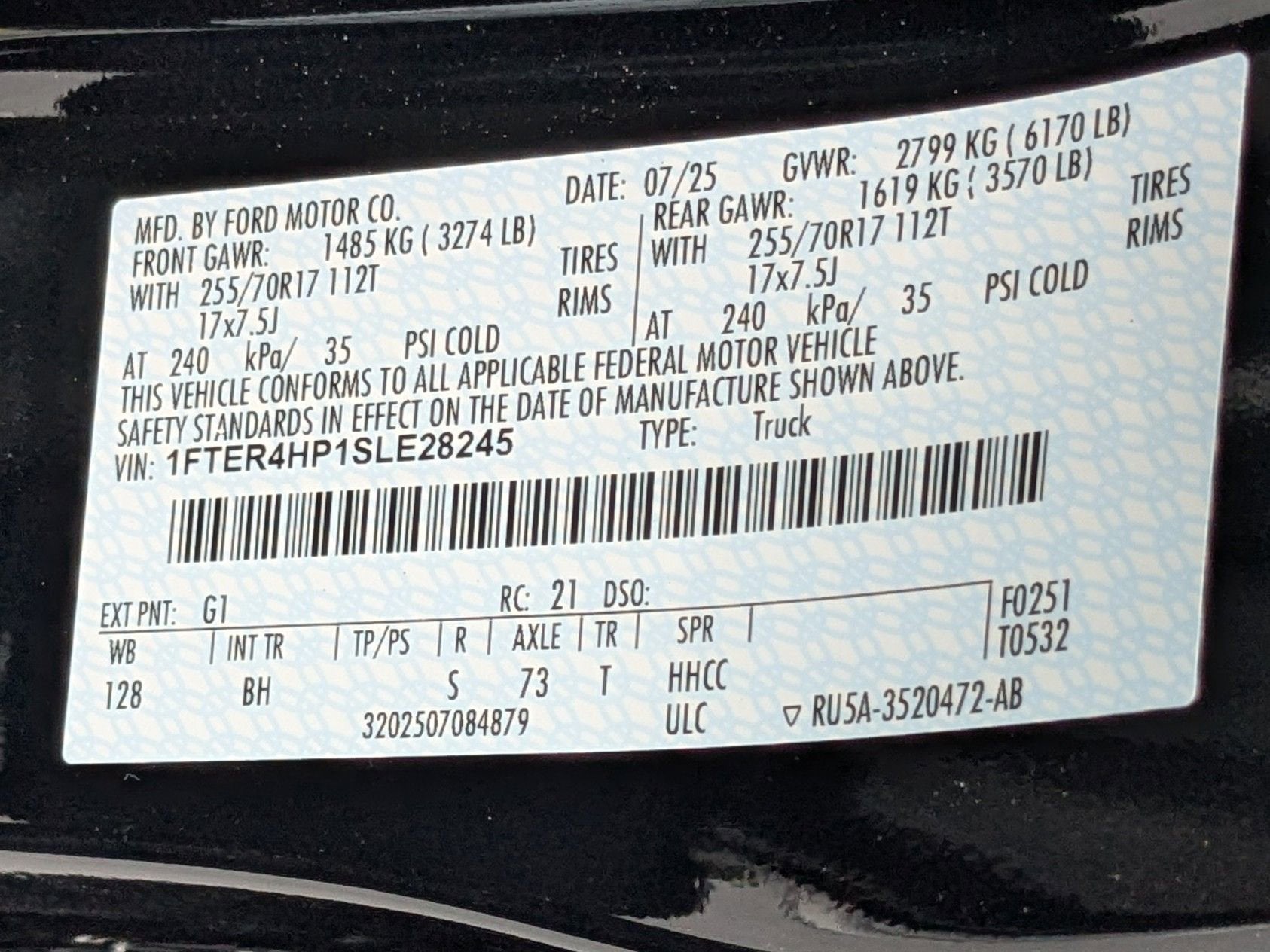 2025 Ford Ranger XLT