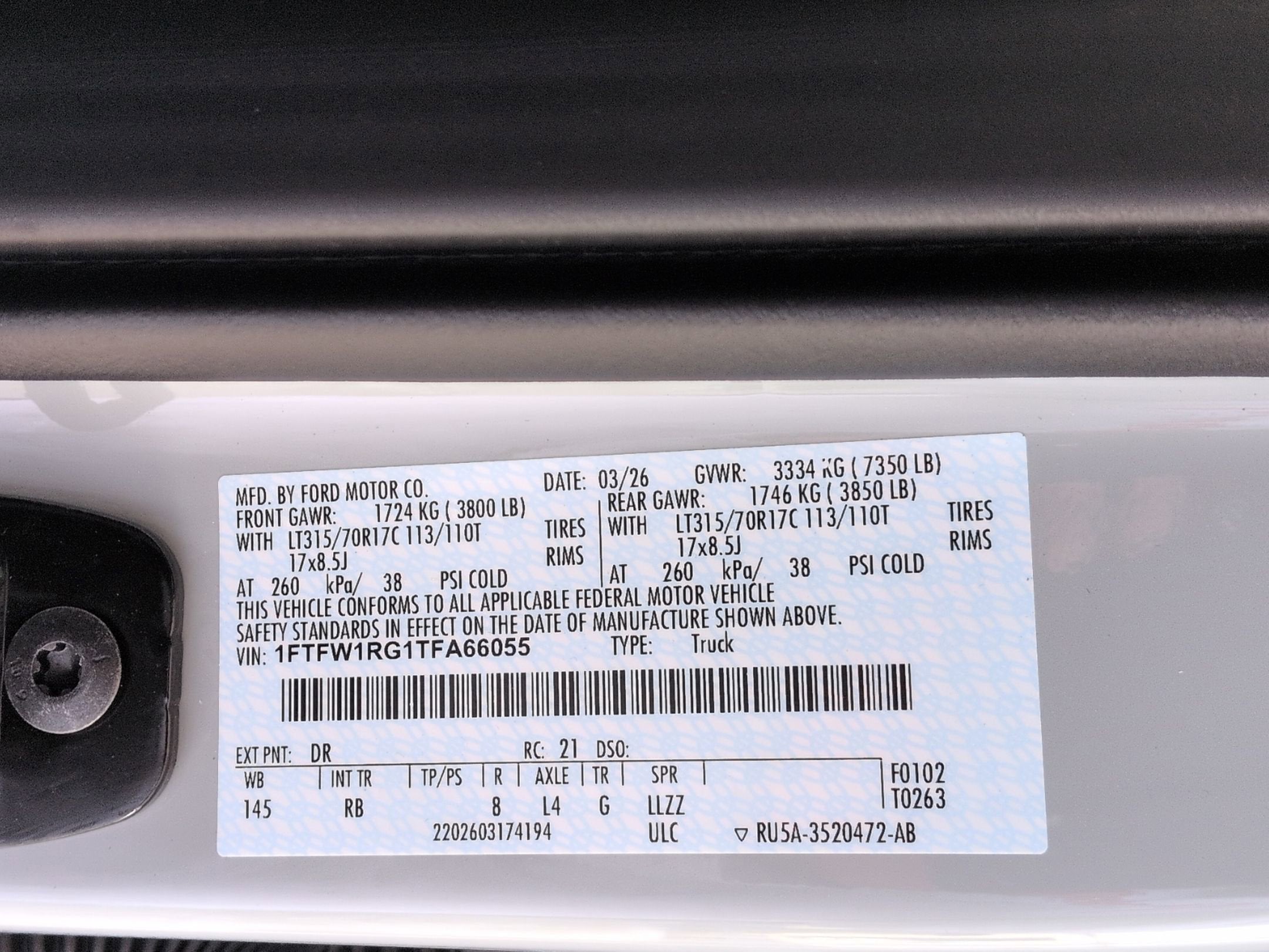 2026 Ford F-150 Raptor