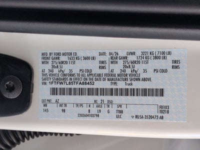 2026 Ford F-150 Platinum