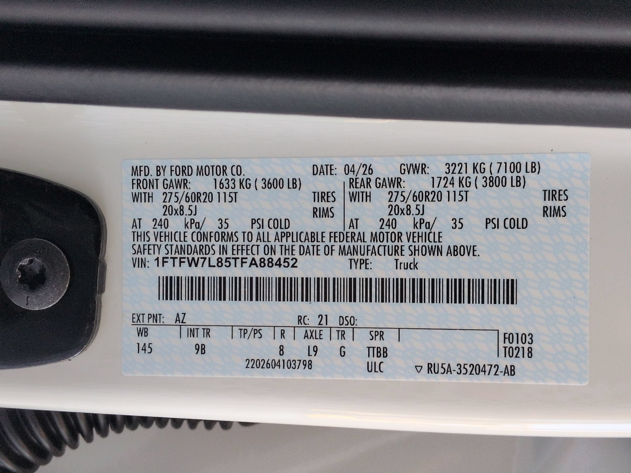 2026 Ford F-150 Platinum