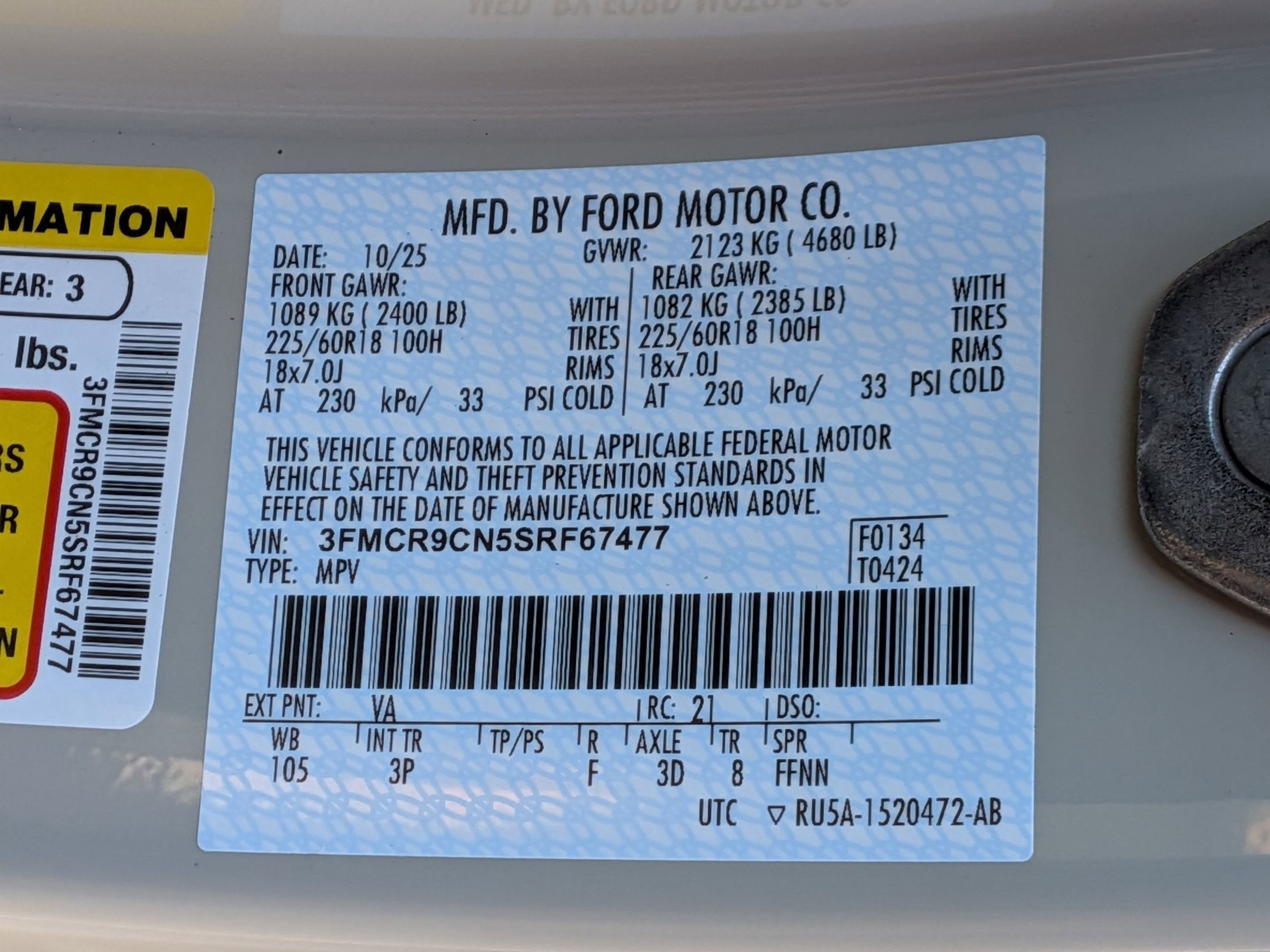 2025 Ford Bronco Sport Outer Banks